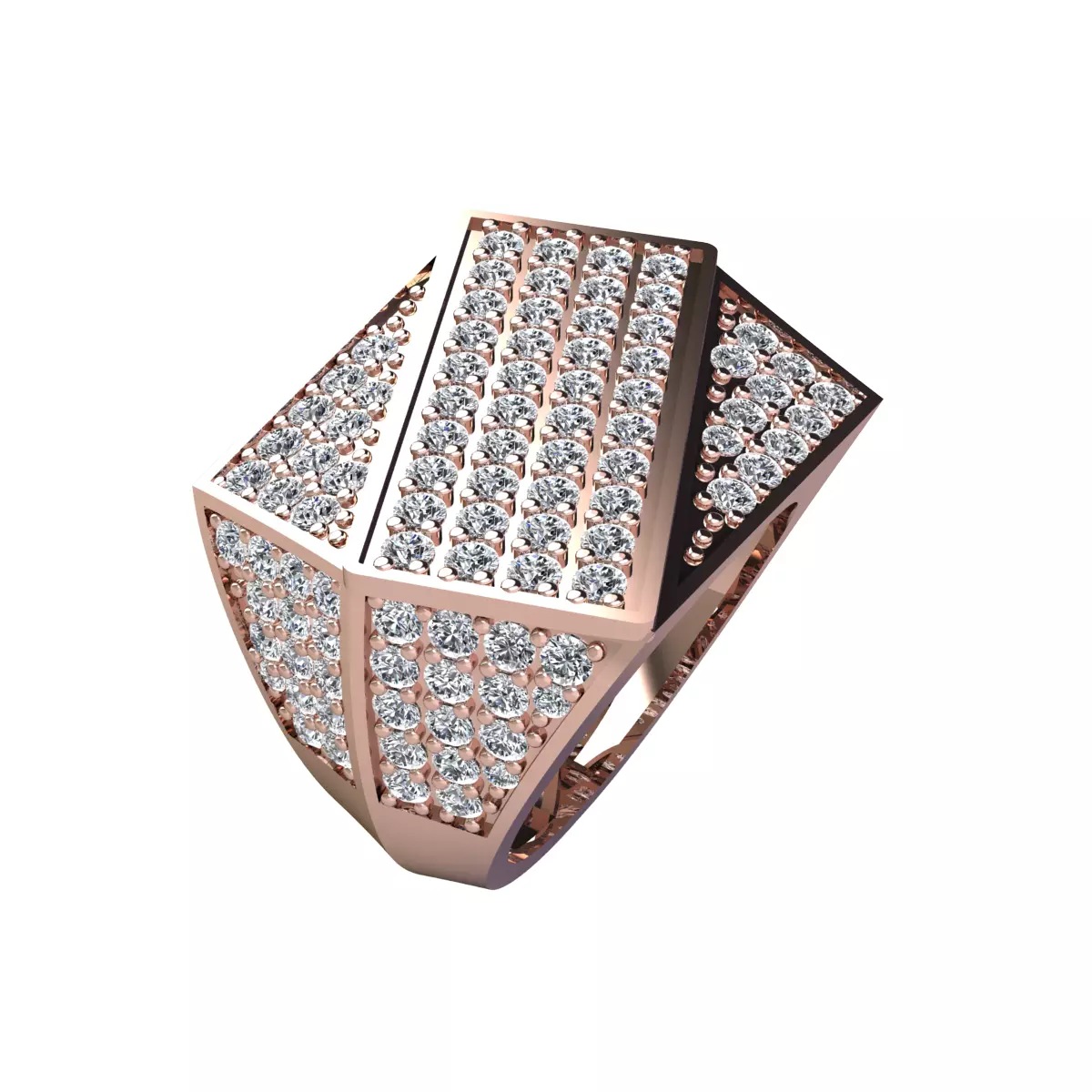 Top Mens Ring  3D print model_0