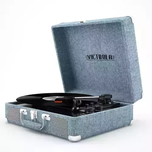 Victrola Vsc-550bt Tornamesa Parlante Bluetooth Low-poly 3D model