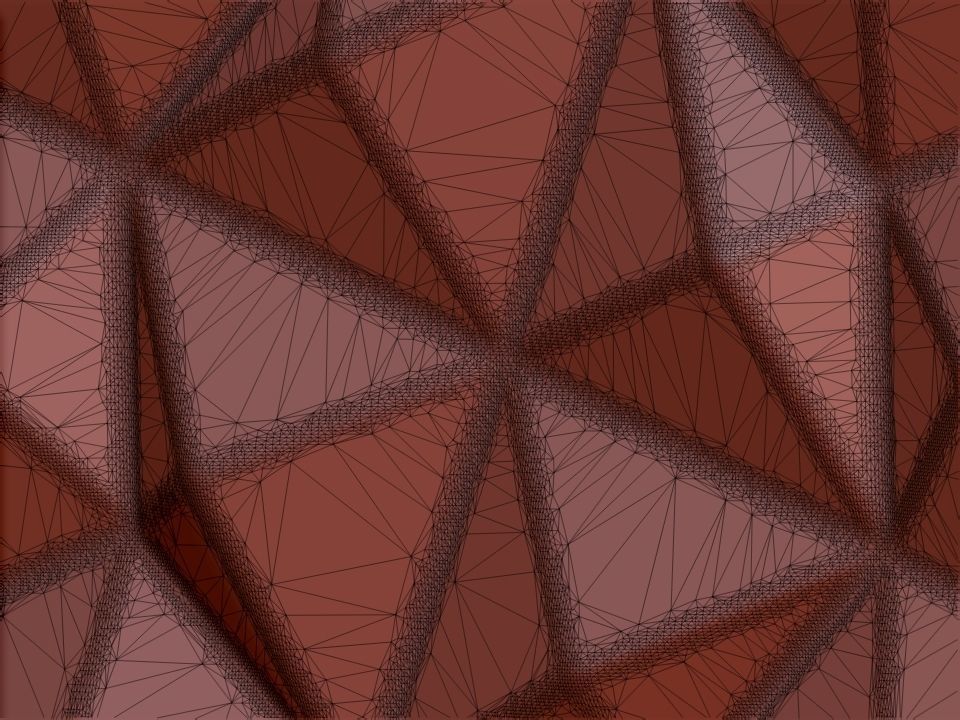 3D WALLPANEL triangular tile 3D model_18