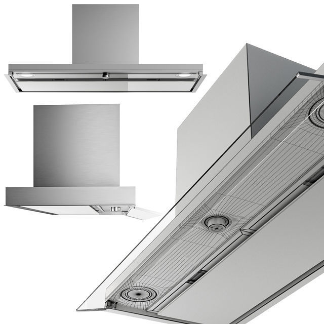 built-in hood Boxin Plus - by Elica 3D model_4