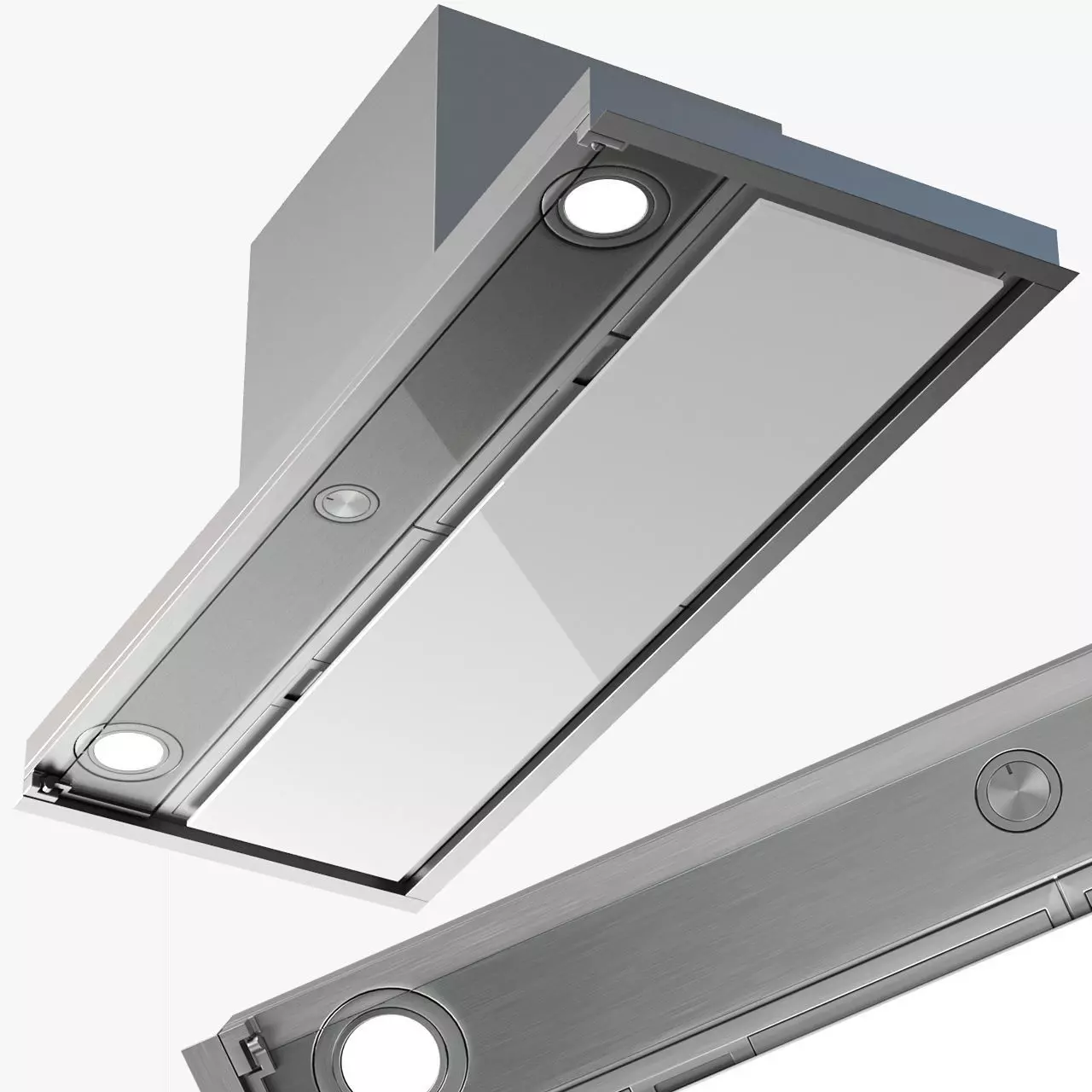 built-in hood Boxin Plus - by Elica 3D model_0