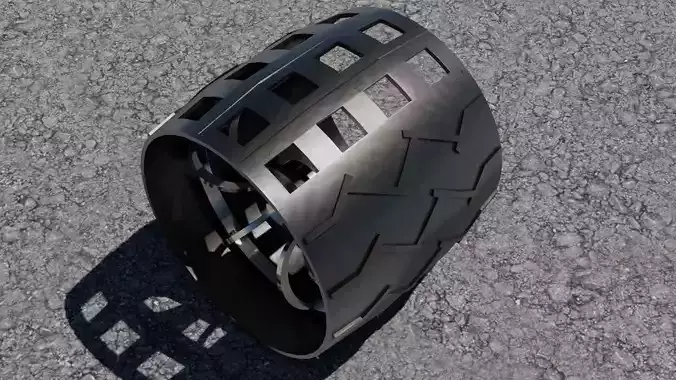 Rover weel 3D model