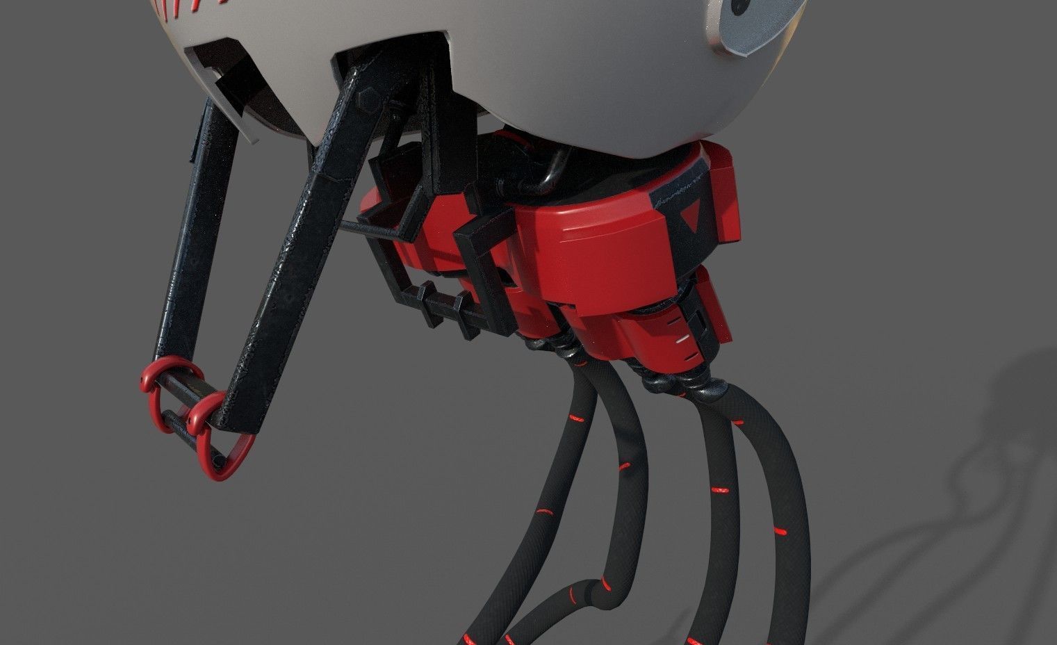 Minion Robo Low-poly 3D model_3