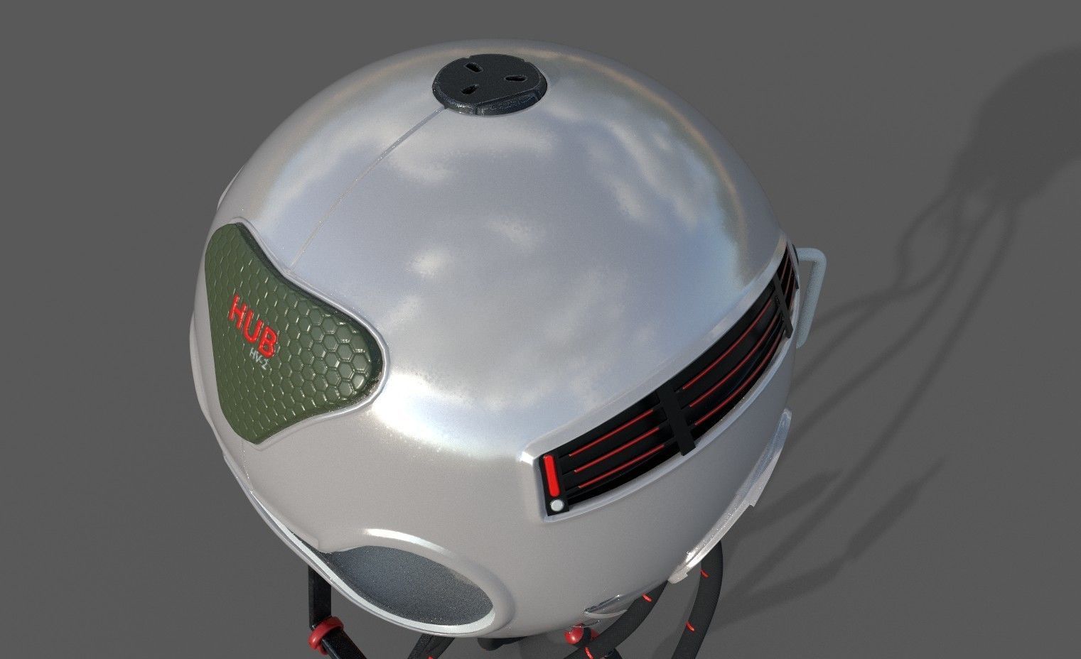 Minion Robo Low-poly 3D model_4