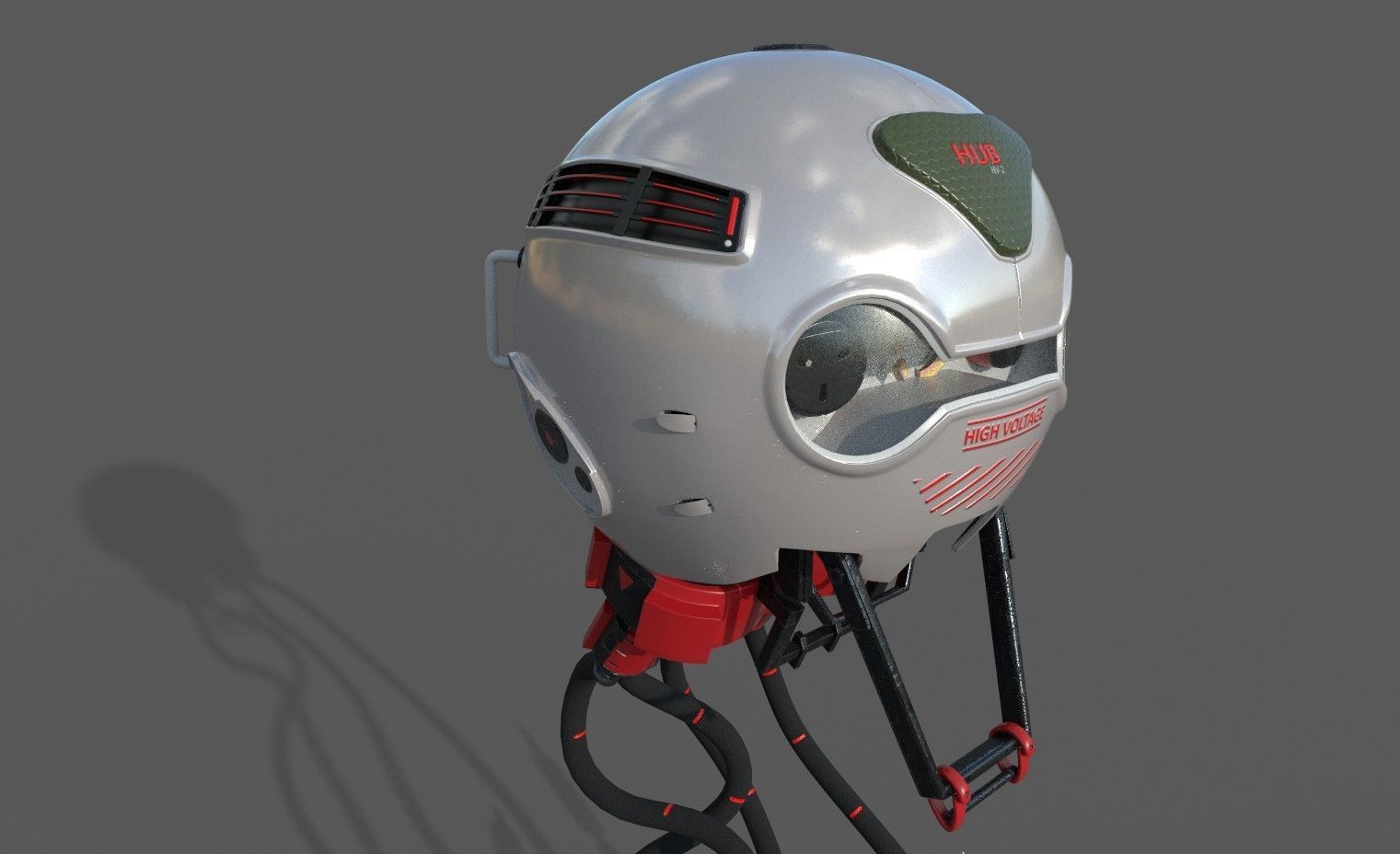Minion Robo Low-poly 3D model_2