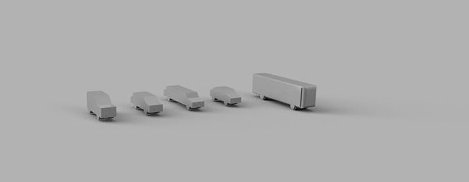 3D models of vehicles 3D print model