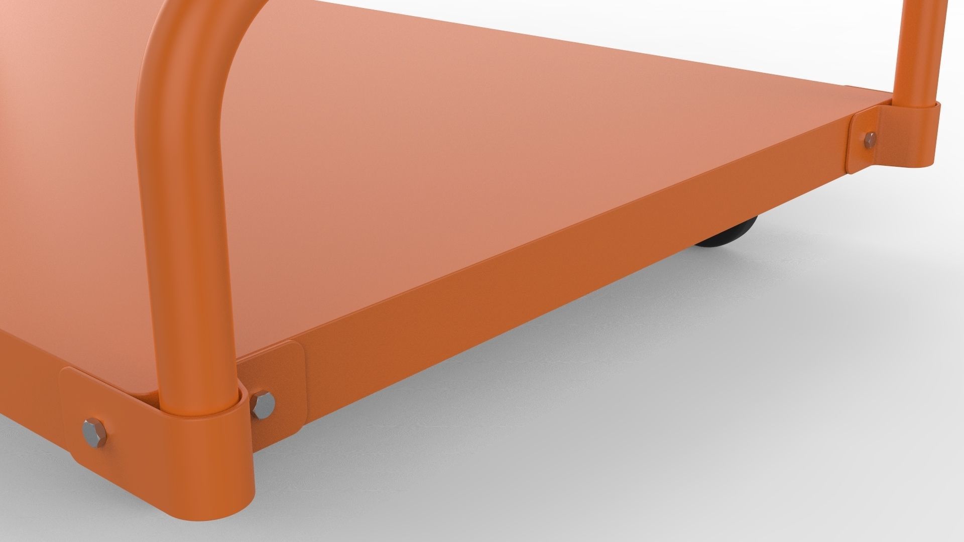 Generic Cart Heavy Duty Transport 01 3D model_1