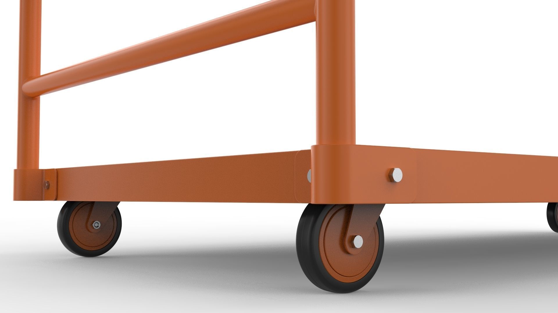 Generic Cart Heavy Duty Transport 01 3D model_3