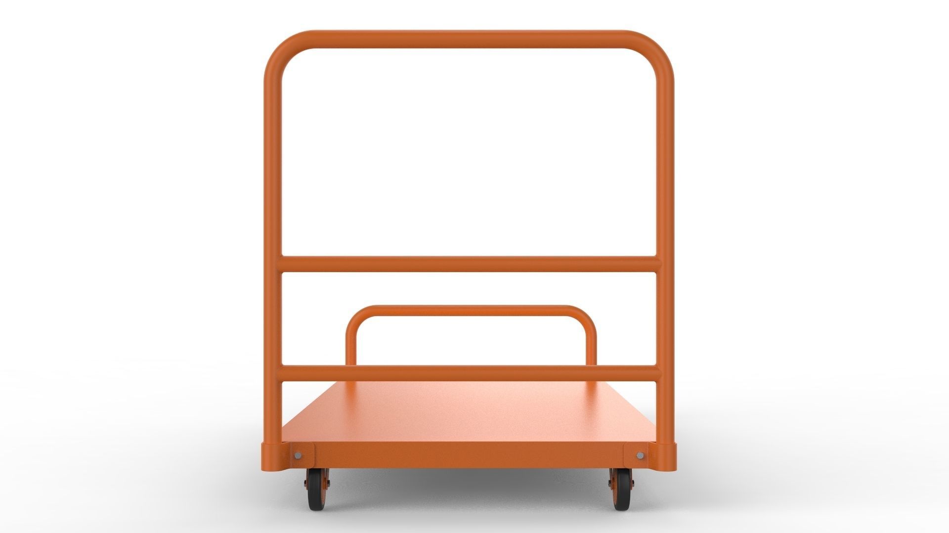 Generic Cart Heavy Duty Transport 01 3D model_8