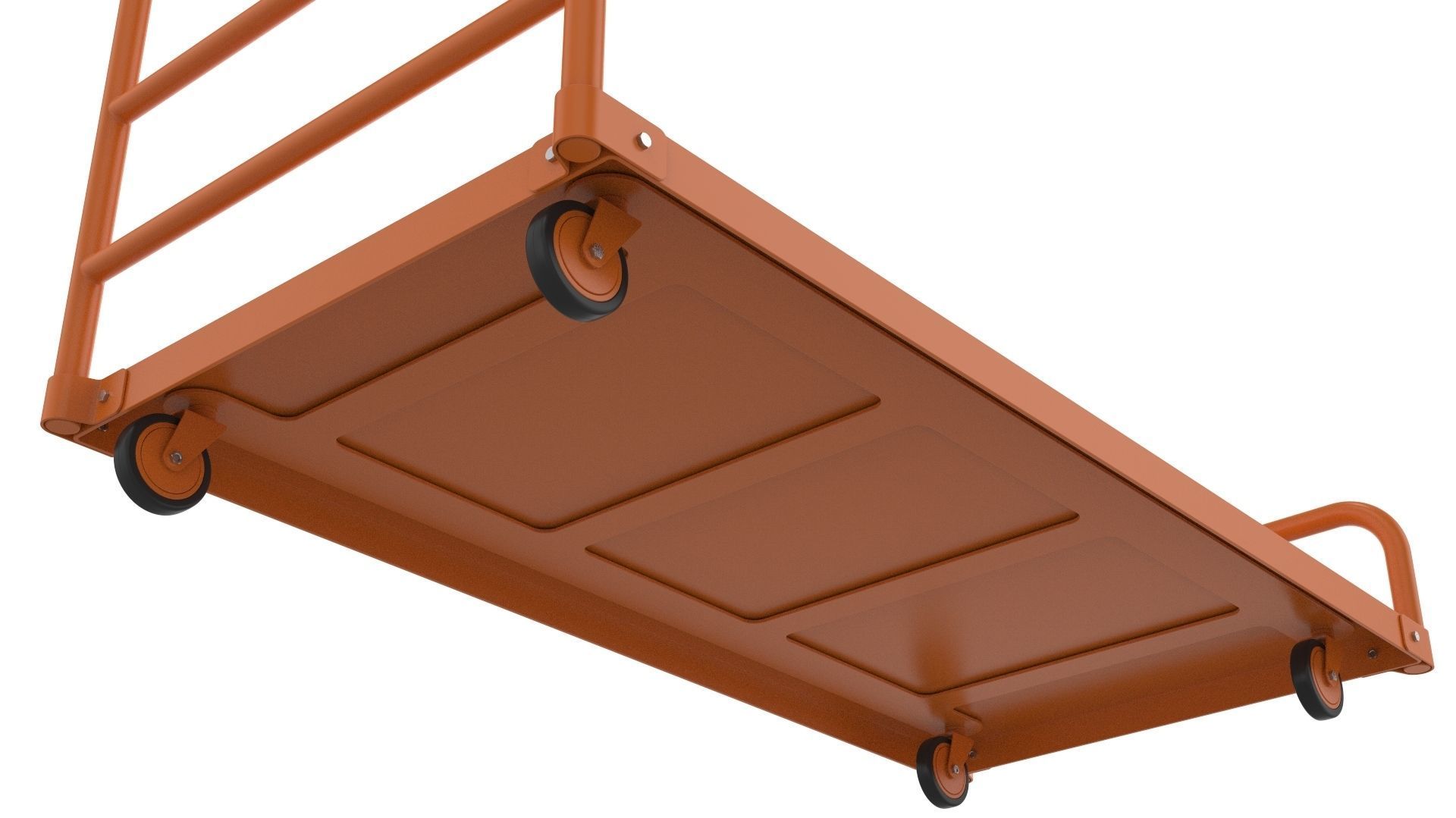 Generic Cart Heavy Duty Transport 01 3D model_2