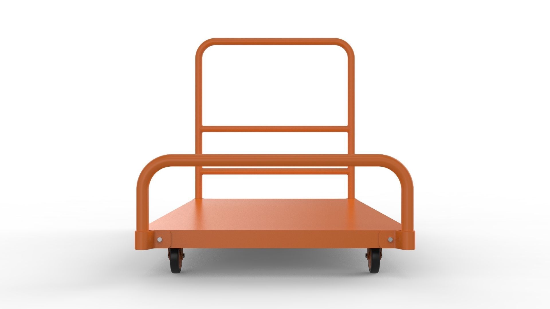 Generic Cart Heavy Duty Transport 01 3D model_4