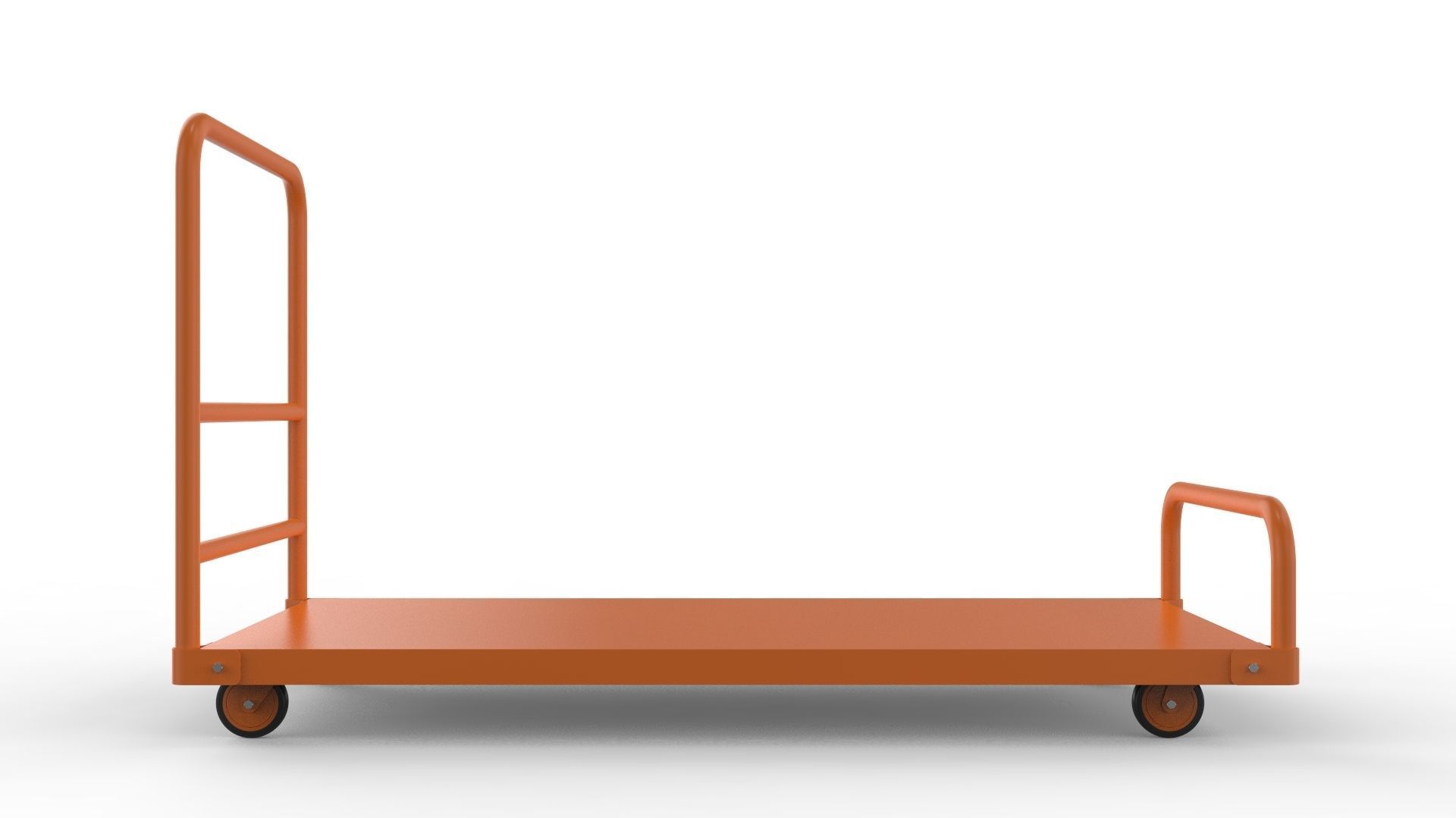 Generic Cart Heavy Duty Transport 01 3D model_10