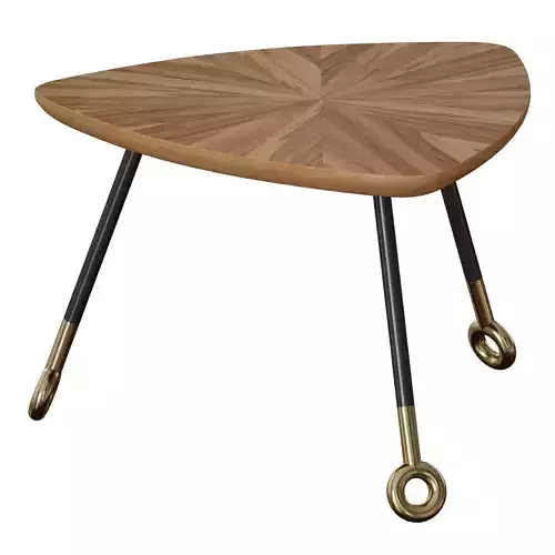 Stiles Acacia Triangle Nesting Table Crate and Barrel