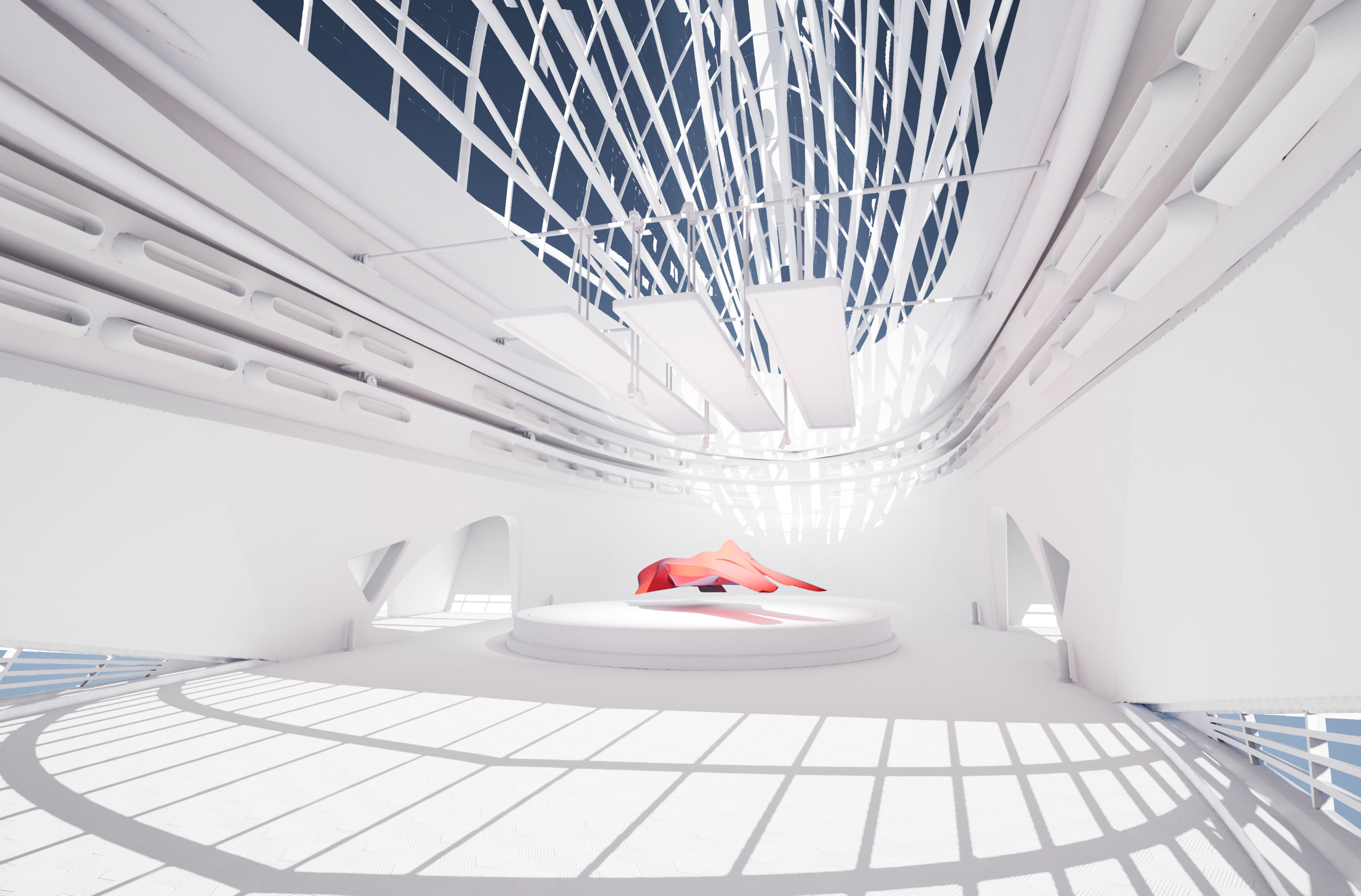 Art Museum Low-poly 3D model Low-poly 3D model_14