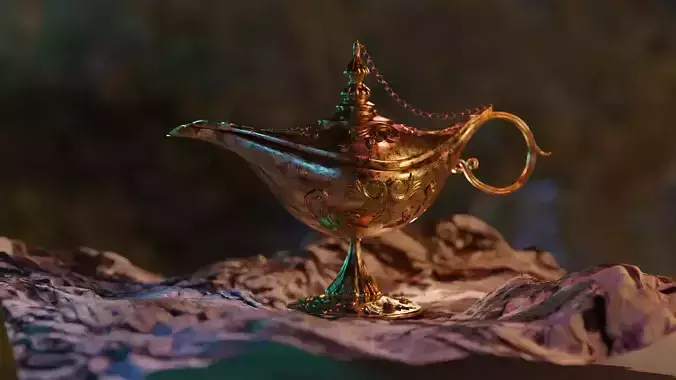 The Lamp of Aladdin