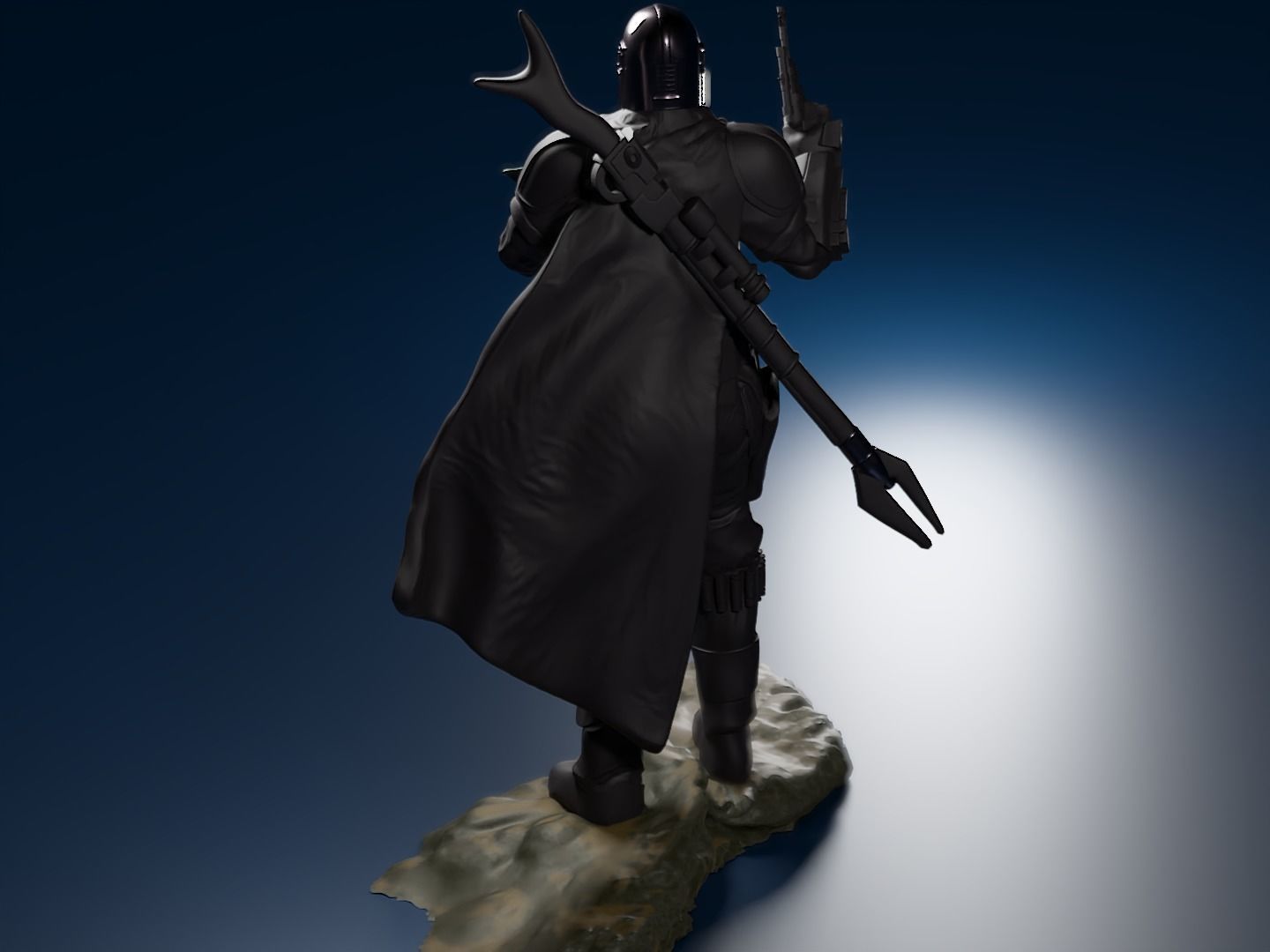 BABY YODA and The MANDALORIAN - 3D Print 3D print model_24