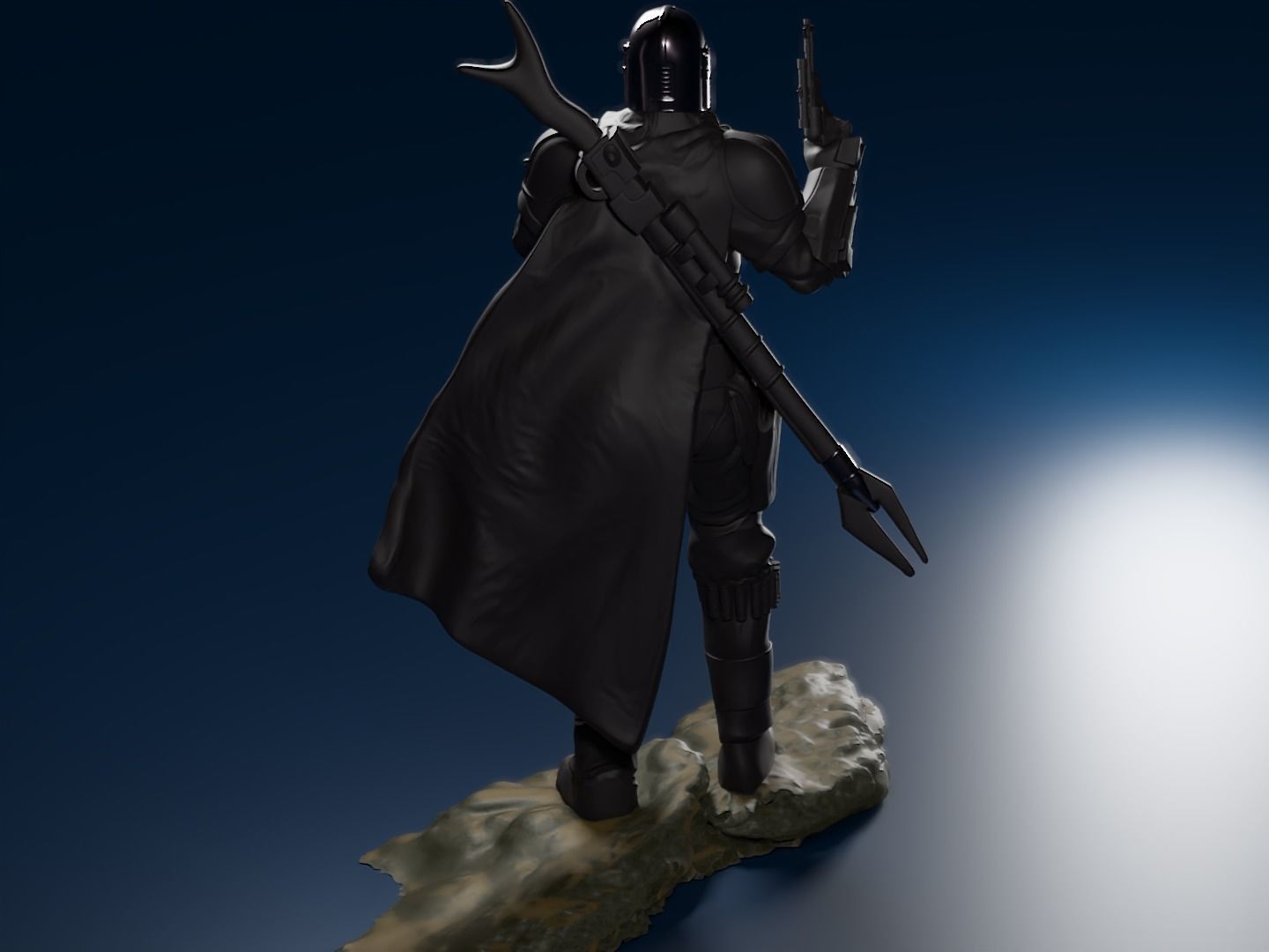 BABY YODA and The MANDALORIAN - 3D Print 3D print model_27