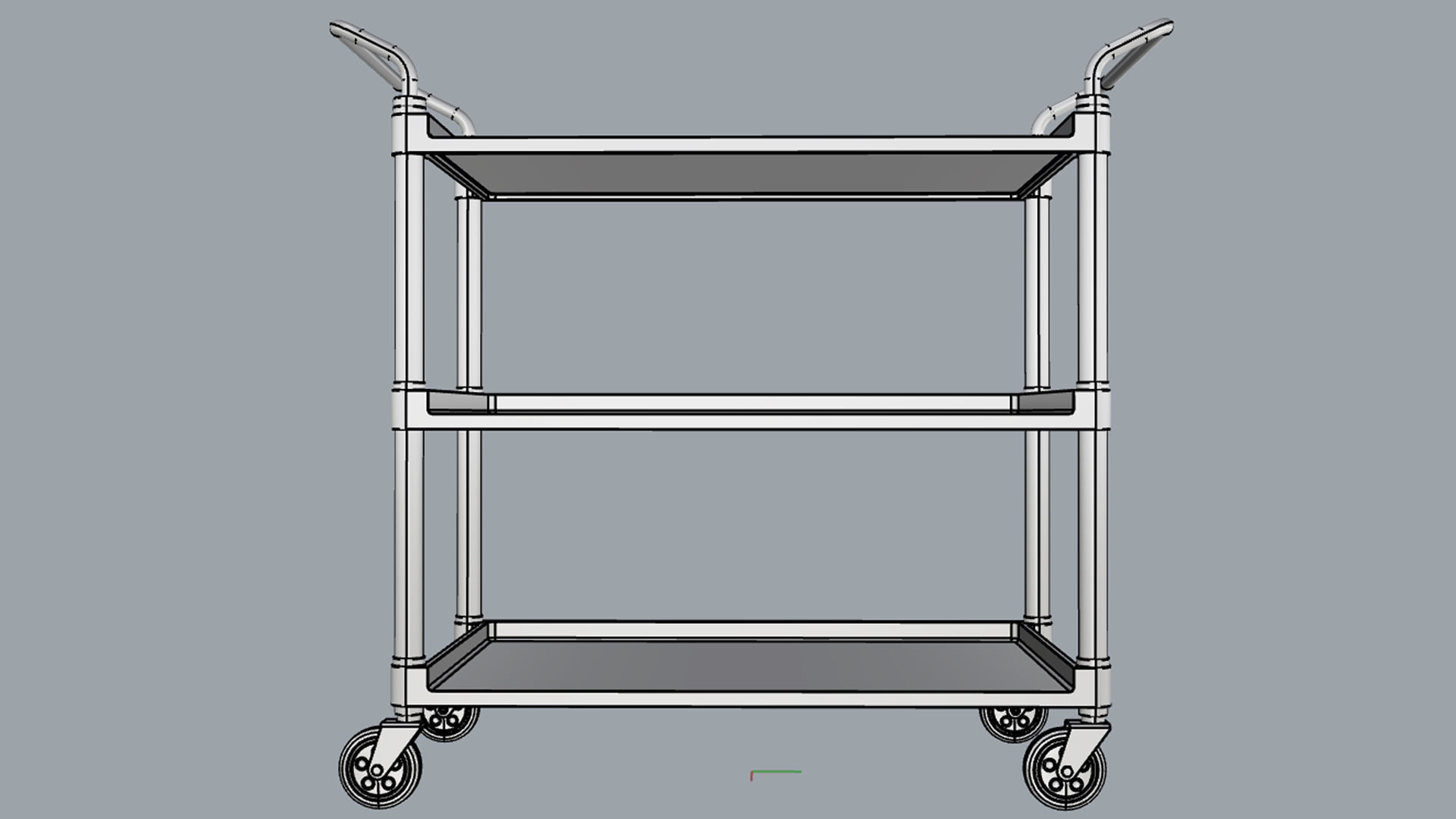 Generic Cart Transport Big 01 3D model_16