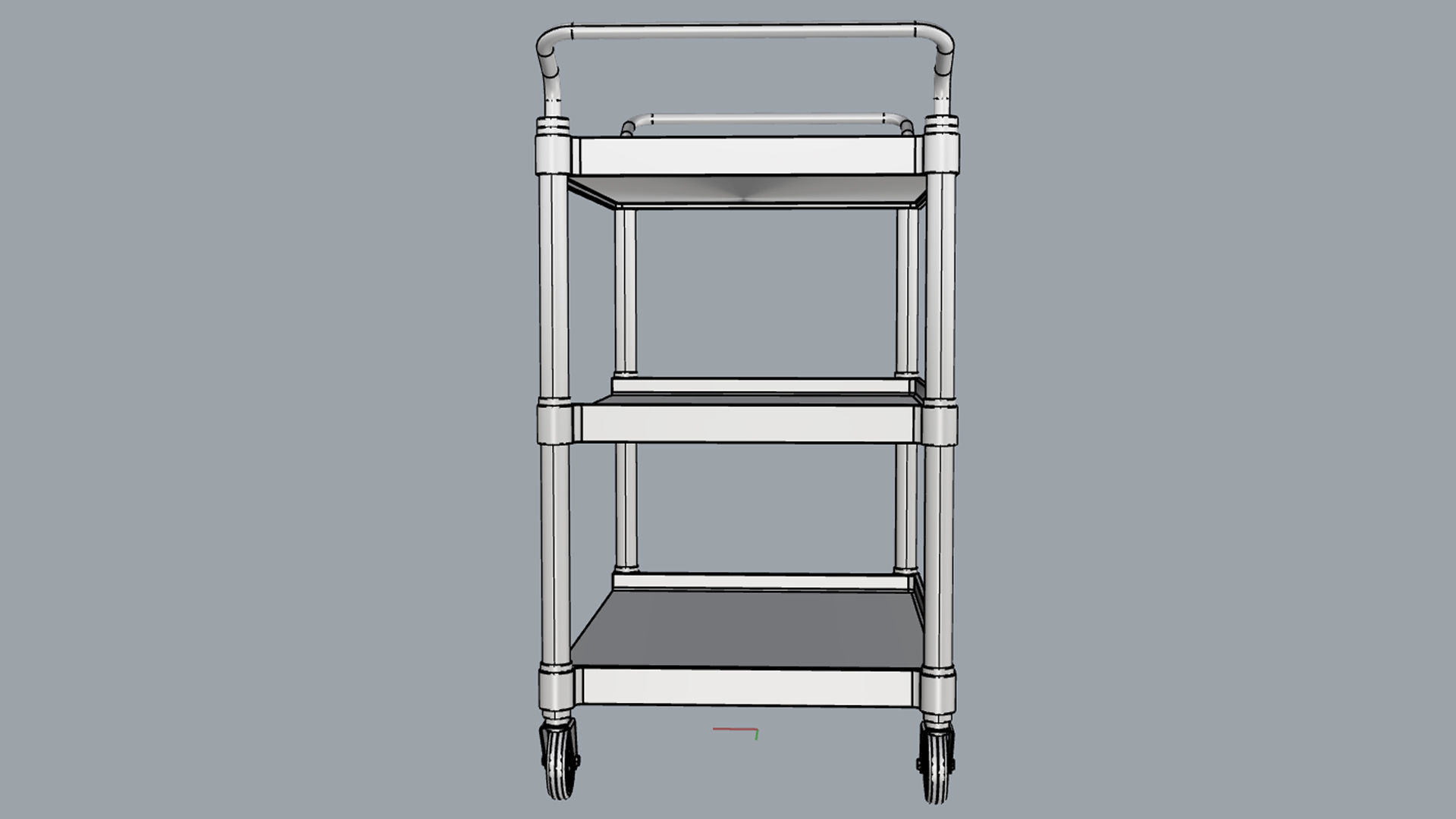 Generic Cart Transport Big 01 3D model_13