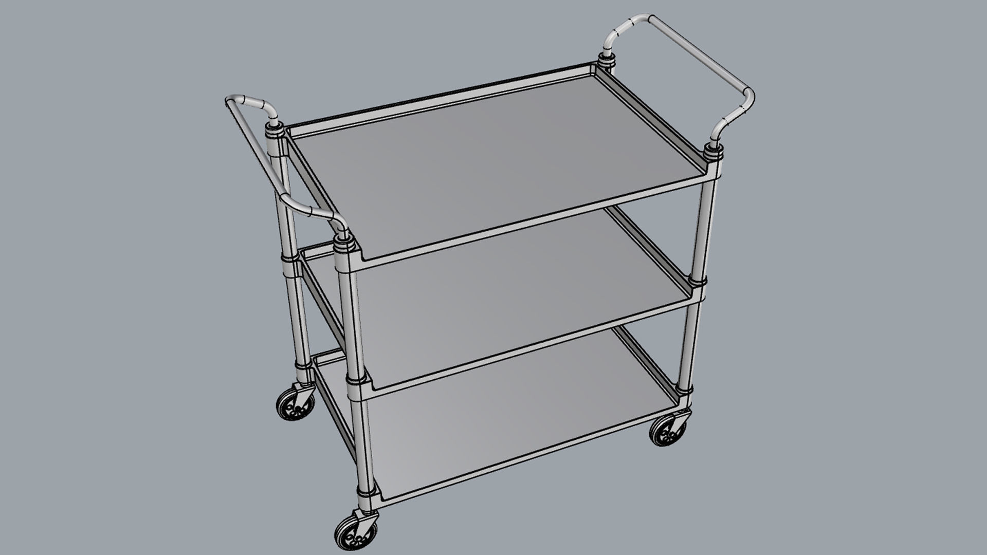 Generic Cart Transport Big 01 3D model_18