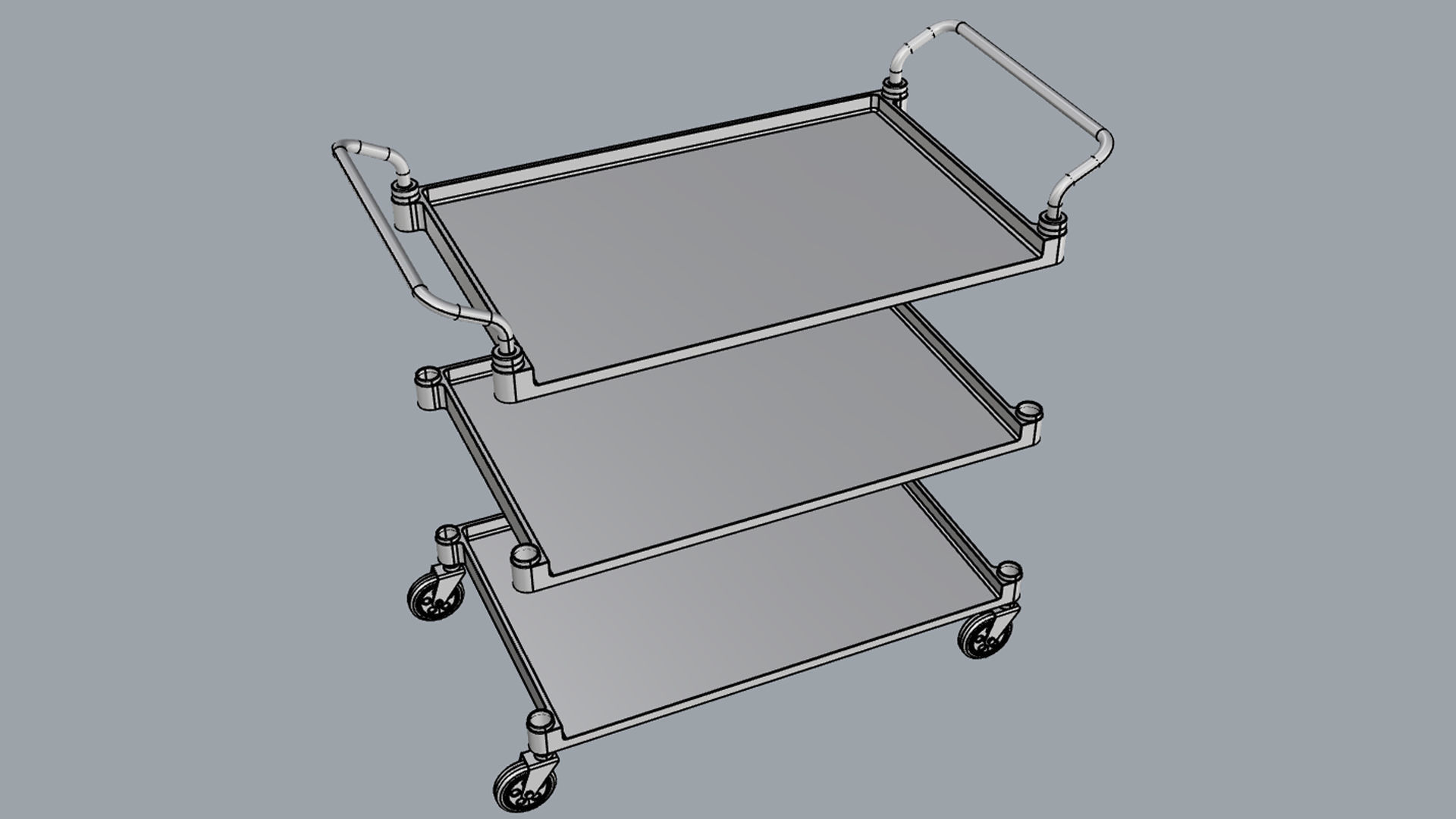 Generic Cart Transport Big 01 3D model_19