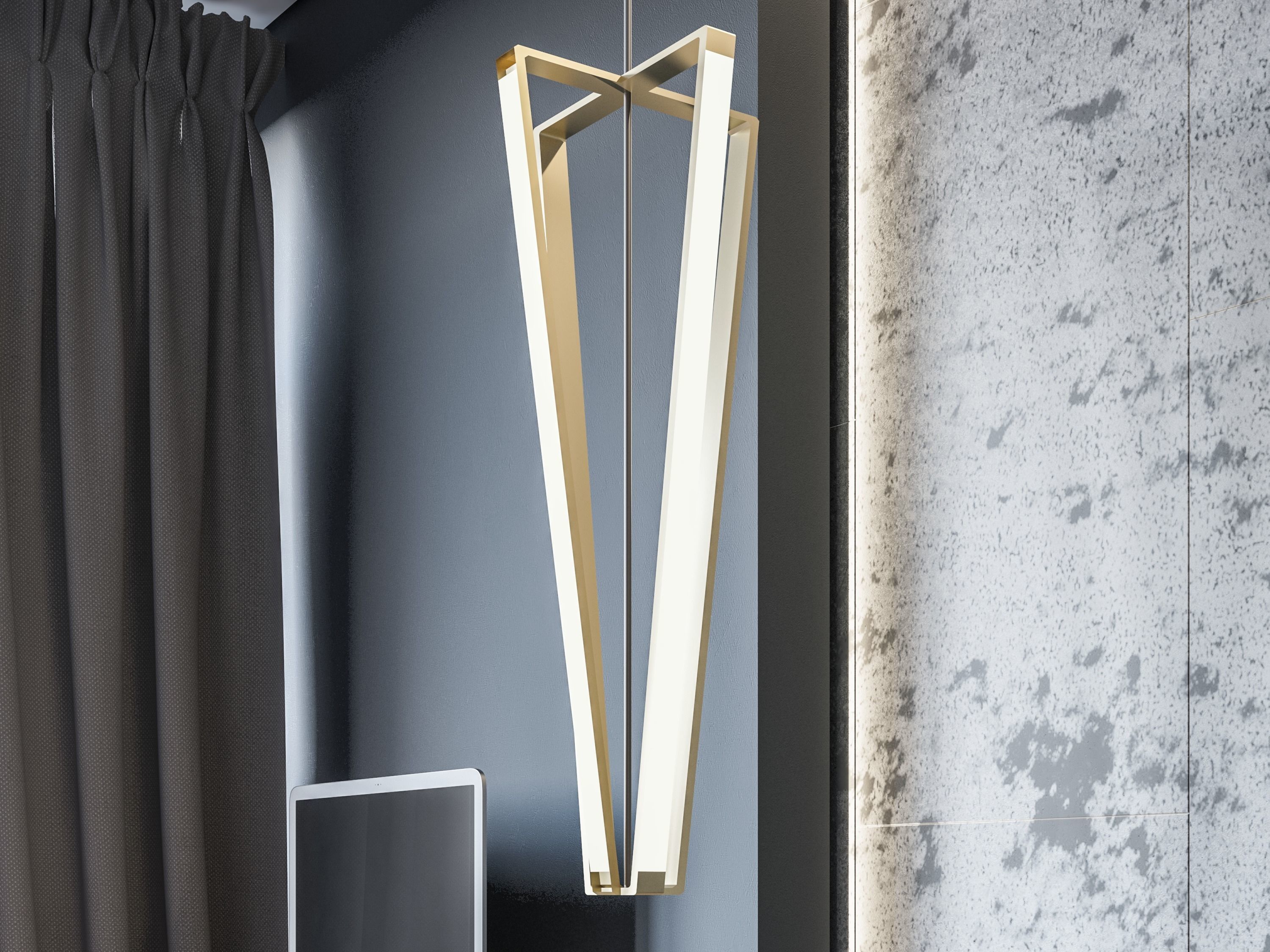 Bedroom Interior 3D model_11