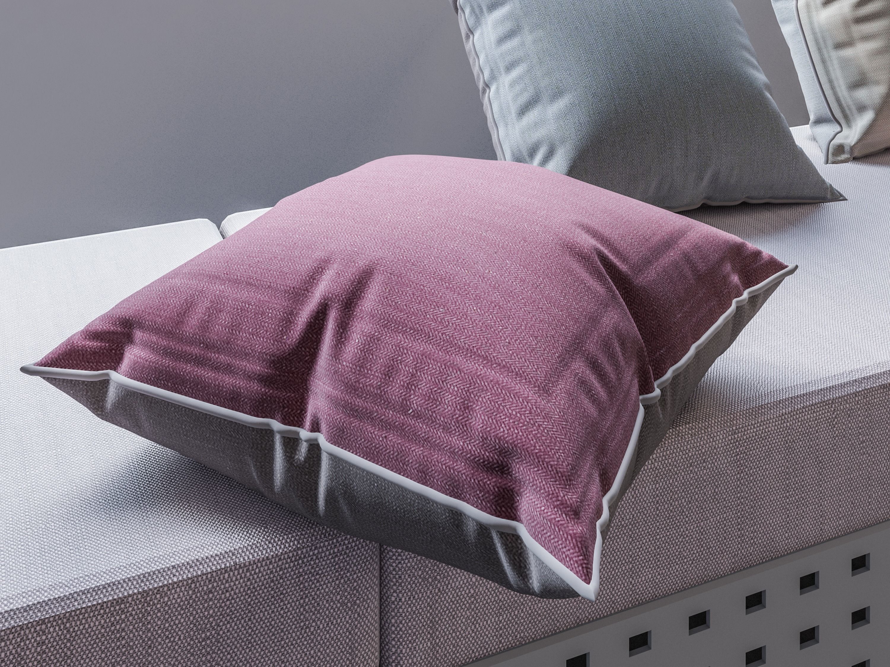 Bedroom Interior 3D model_7