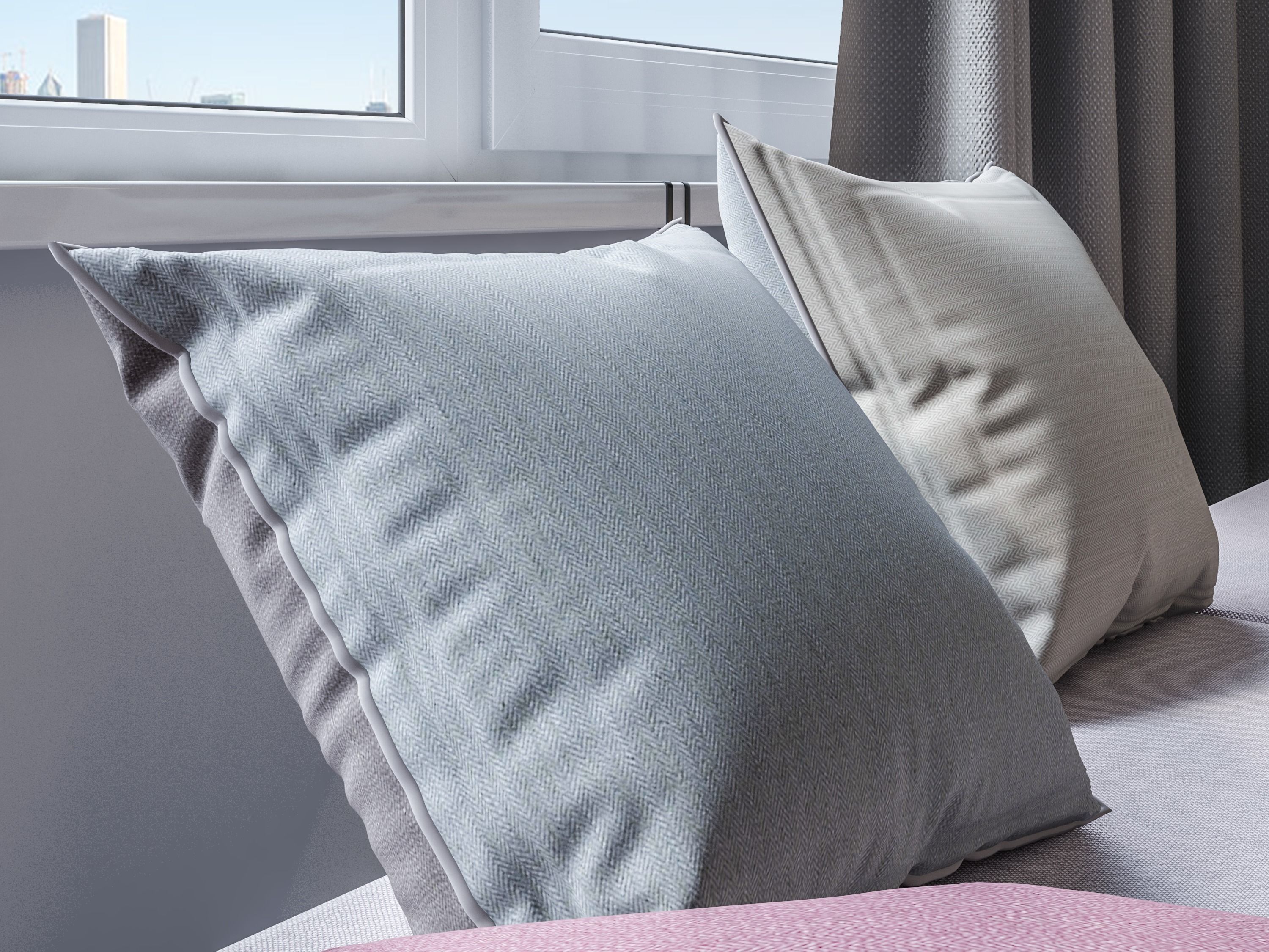 Bedroom Interior 3D model_8