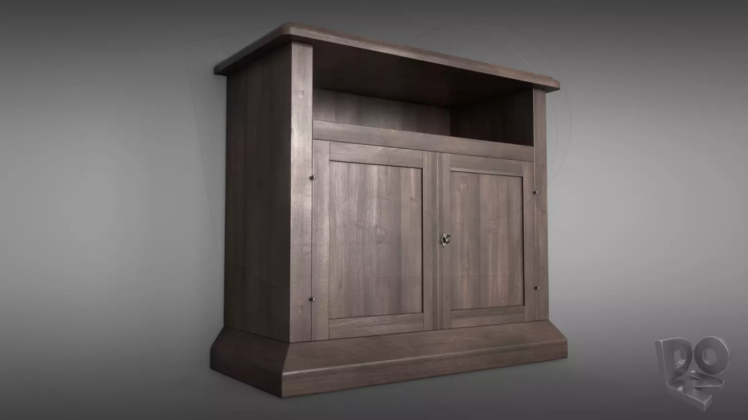 Sideboard tv cabinet 3D model_0