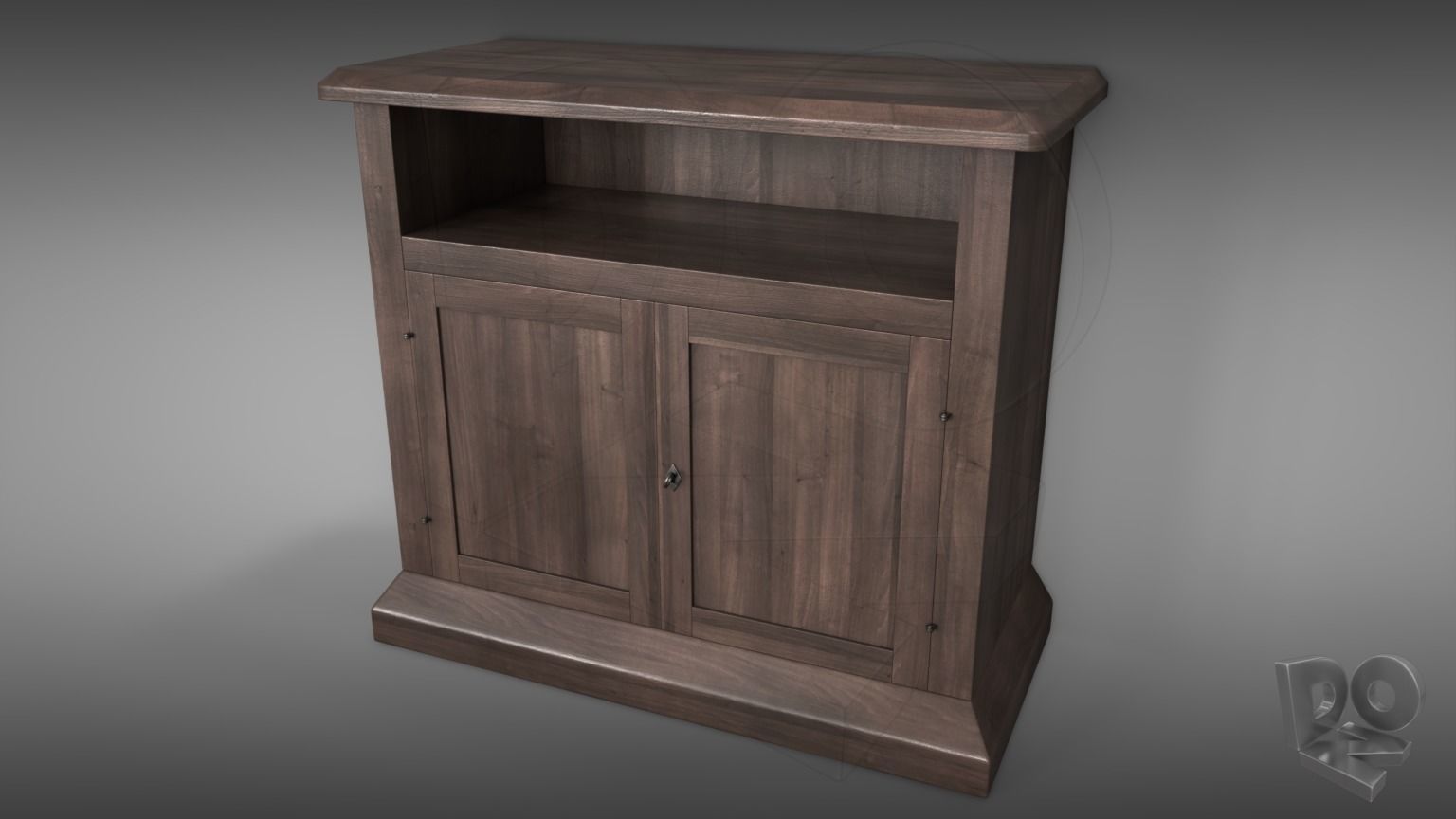 Sideboard tv cabinet 3D model_2