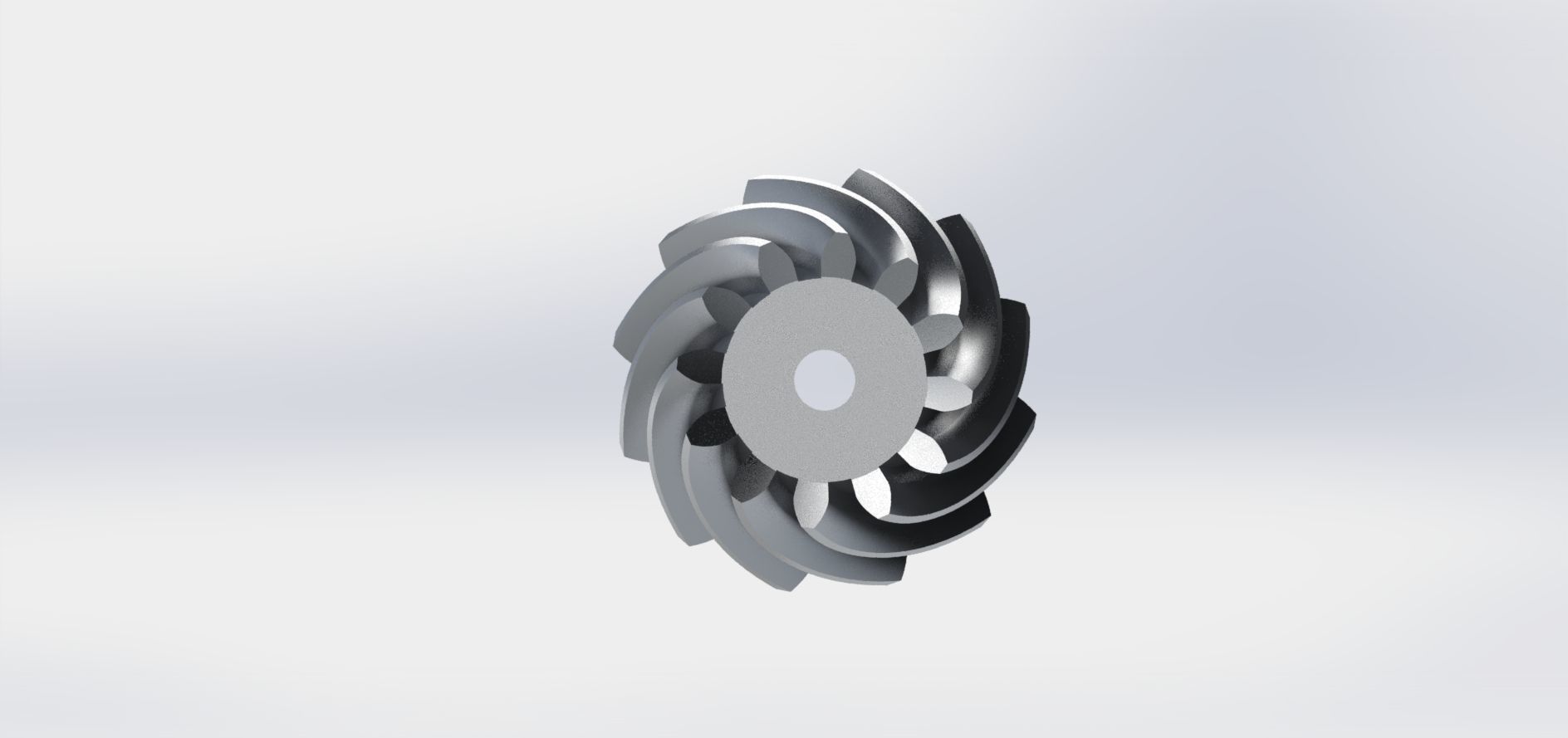 Spiral Bevel Gear - RATIO 4 TEETH 12 48 3D print model_1