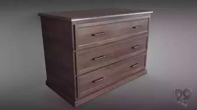 Sideboard chest of drawers 3D model