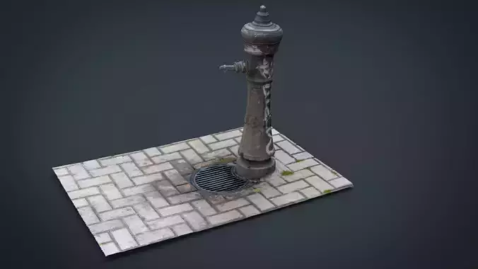 Fountain water hydrant