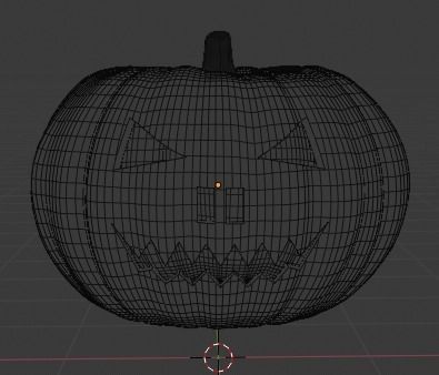 Halloween pumpkins Jack-O-Lantern 3D model_24