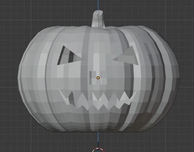 Halloween pumpkins Jack-O-Lantern 3D model_62
