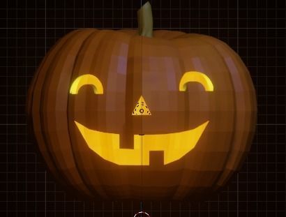 Halloween pumpkins Jack-O-Lantern 3D model_58