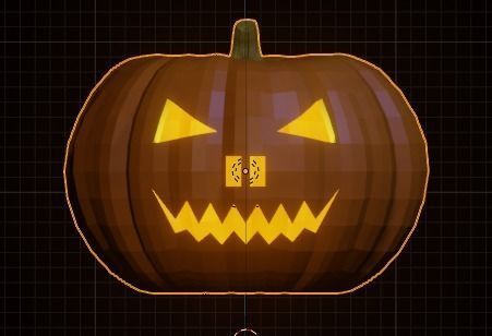 Halloween pumpkins Jack-O-Lantern 3D model_61