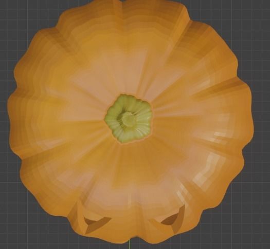 Halloween pumpkins Jack-O-Lantern 3D model_34