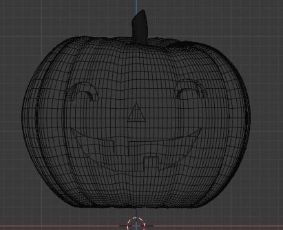 Halloween pumpkins Jack-O-Lantern 3D model_19