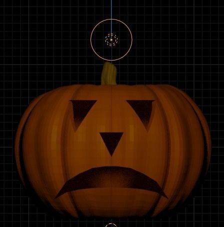 Halloween pumpkins Jack-O-Lantern 3D model_13