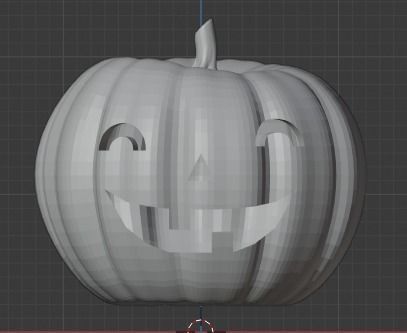 Halloween pumpkins Jack-O-Lantern 3D model_20