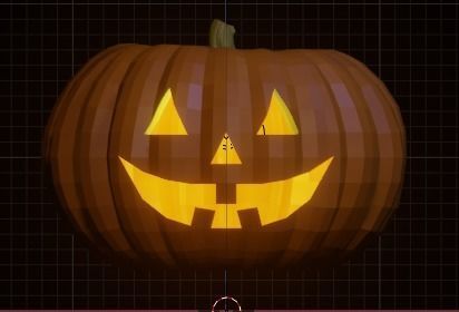 Halloween pumpkins Jack-O-Lantern 3D model_52