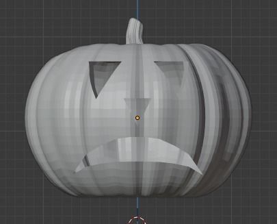 Halloween pumpkins Jack-O-Lantern 3D model_14