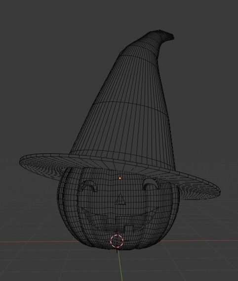 Halloween pumpkins Jack-O-Lantern 3D model_38