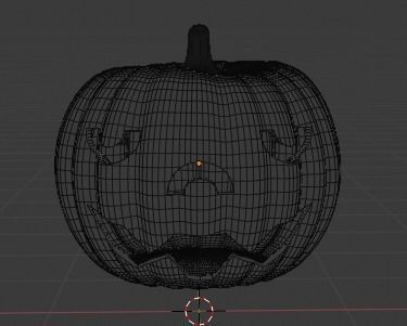 Halloween pumpkins Jack-O-Lantern 3D model_30