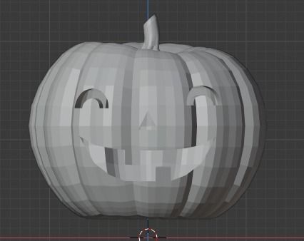 Halloween pumpkins Jack-O-Lantern 3D model_59