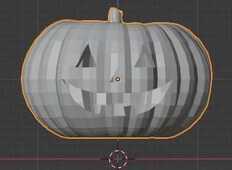 Halloween pumpkins Jack-O-Lantern 3D model_53