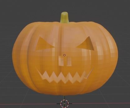 Halloween pumpkins Jack-O-Lantern 3D model_21