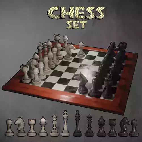 Chess Set board