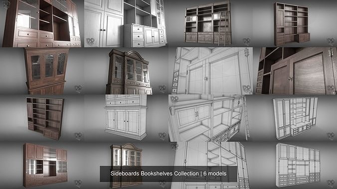 Sideboards Bookshelves Collection 